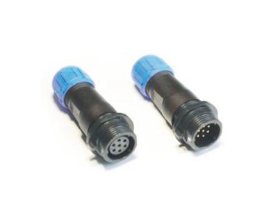 China High Rated Voltage 250V 13A Power Cable Joint Connector GM1311  Male Female Socket for sale