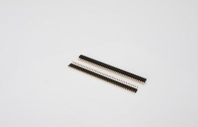 China Pitch 2.54mm H5.0mm Centipede Feet Male Header Connector for sale