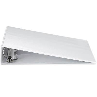 China Office Waterproof A4 White File Folder Hinge ONE Touch Easy Open 2 Ring Binder for sale