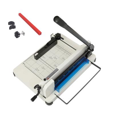 China 858 A3 A4 Manual Thick Layer Paper Cutter Trimmer Guillotines for Thick Paper Cutting for sale