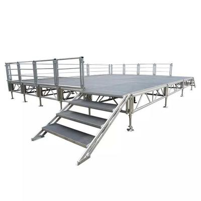 China Alloy 18mm Stage Deck Platform Aluminum Display Stage For Light Show Event for sale