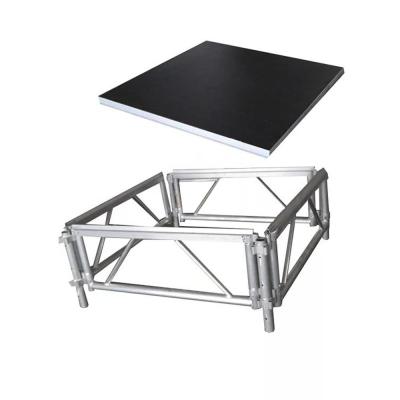 China Aluminum 18mm Plywood Stage Platform Floor Alloy Easy Assemble Stage Structure for sale