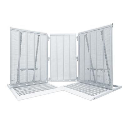 China Aluminum Flood Barrier Retractable Gate Barrier for sale