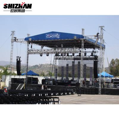 China Aluminum truss roof systems For Concert Exhibition Outdoor concert stage for sale for sale