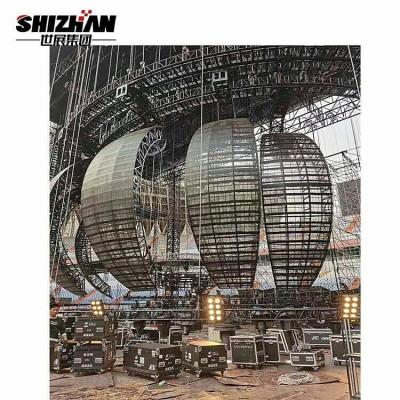 Cina Capriata di alluminio della scala della capriata di concerto della struttura lunga resistente della portata in vendita