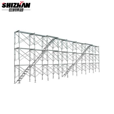 China A Frame Building Aluminium Mobile Scaffold Horizontal Pipe 1000kg for sale