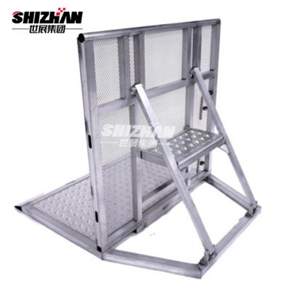 China Aluminum Pedestrian Security Crowd Control Safety Stage Barrier for sale