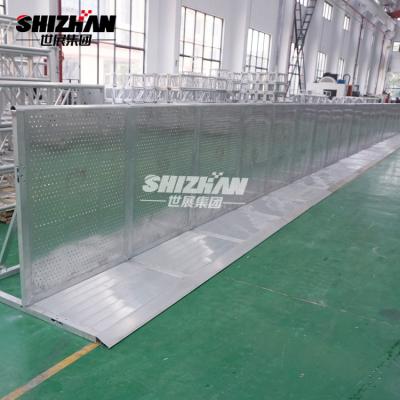 China Easy Assembly Concert Crowd Control Barriers Stage Mojo Barrier for sale