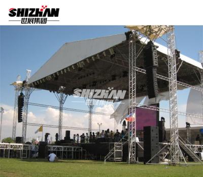 China Outdoor 300mm Stage Aluminum Truss Display Systems 0.5m Unit Length for sale