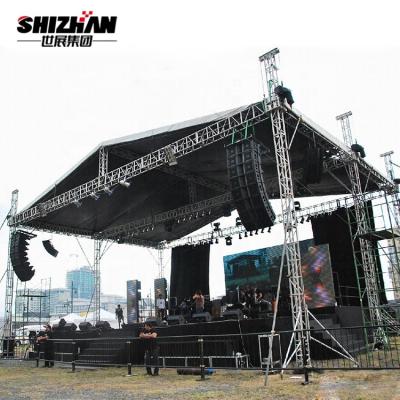China 4m Length Aluminum Truss Stage Light Frame / Dj Light Stand Truss TUV Certified for sale