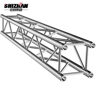 China Alloy Lighting Flat Aluminum Stage Truss System Design 350*350mm for sale