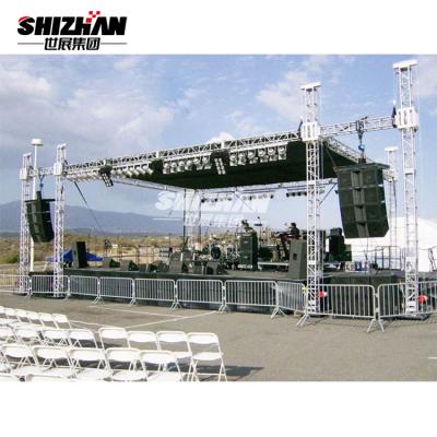 China ISO Portable Concert Anti-slip Waterproof Aluminum Concert Truss Stage for sale