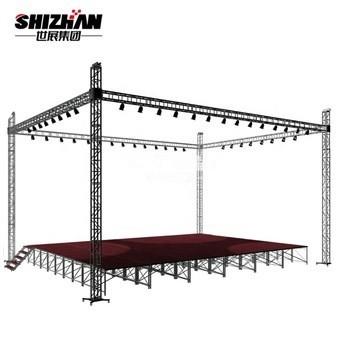 China Display Aluminum Event Concert Lighting Portable Stage Truss for sale