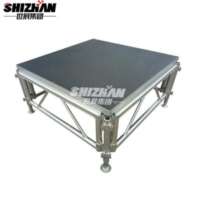 China Non Slip Outdoor  4 X 8 Portable Music Concert Stage Moving Tent Aluminum Platform for sale