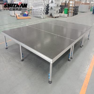 China 4x8 Aluminum Stage Platforms 3 Axis 60x60 Outdoor Alpha Portable for sale