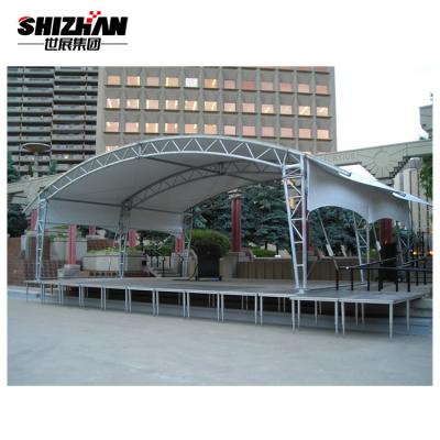 China anti-slip tablet telescopic theatre portable aluminum adjustable mobile stage deck equipment for sale