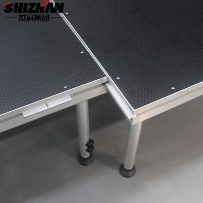 Chine plate-forme provisoire en aluminium portative résistante de l'étape 750kgs/sqm 4x4 à vendre