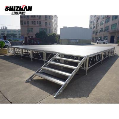 China Folding Mobile Portable Aluminum Event elevated Stage Platform for sale