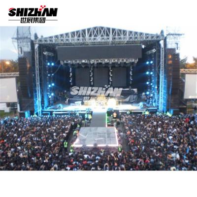 China Outdoor Portable Aluminum Stage Platforms 1.22*2.44m Easy Install for sale