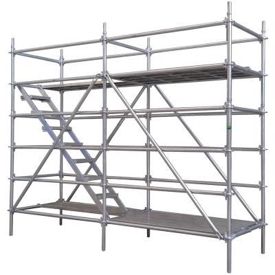 China Ring Lock Mobile Steel Scaffolding for Construction Concert for sale