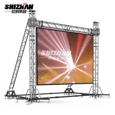 China LED Wall Screen Light Truss Stand Triangular Aluminum Truss For Fashion Show for sale