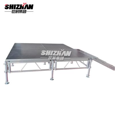 China Aluminum Alloy Wedding Event Modular Stage Platforms 1x2m for sale