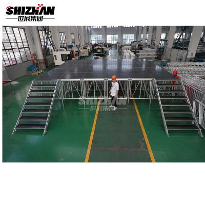 China Modular Assembly Acrylic Stage Platform 0.6m 1.1m Height for sale
