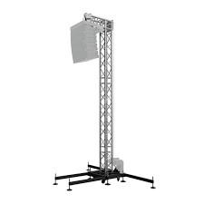 China Tuv certificated line array speaker truss stand aluminum for sale for sale