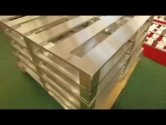 Lightweight Recyclable High Load Capacity Aluminum Pallet Replacement