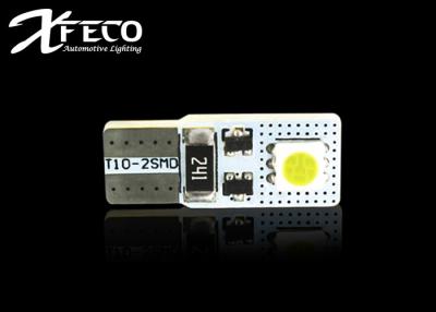 China 5050 X 4LEDs T10 W5W led replacement bulbs 194 base Canbus no polarity for sale
