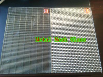 China Glass Laminates With Metal Mesh for sale