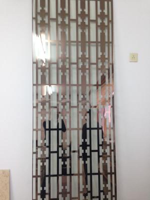 China Glass Laminates With Metal Mesh Interlayer for sale