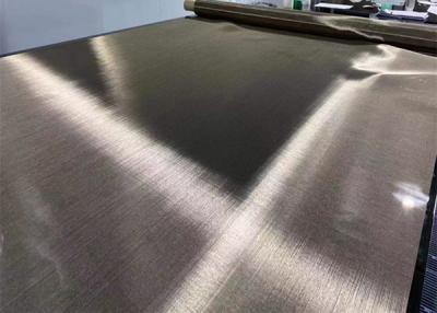 China Vidrio cubierto de metal de Mesh Fabric For Laminated Decorative del BR en venta