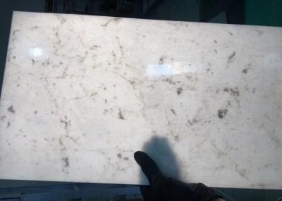 中国 Bacstoneカスタマイズされたガラス、2MMの薄い大理石の白い薄板にされたガラス 販売のため