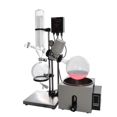 China 5L Lab Rotary Evaporator With Motor Lift Digital Controller Motor for sale
