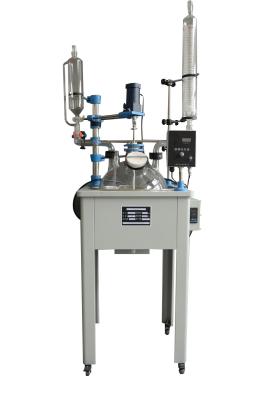 China Lab Glass Reactor 50L single Layer for sale