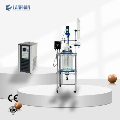 China Explosion Proof Decarboxylation Chemical Lab Glass Reactor for sale