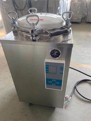 China Esterilizador de autoclave vertical automático de fábrica de laboratorio médico para esterilización de alimentos en venta