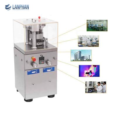 China Herbal Pill Desktop Tablet Press Machine 12mm Full Automatic Multi Punch Rotary 1.5KW for sale