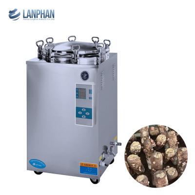 China 150L Mushroom Growing Equipment Vertical Steam Autoclave Sterilizer for sale