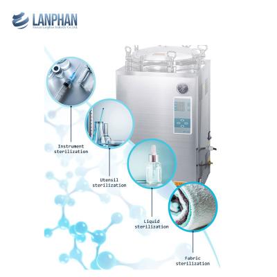 China Stainless Steel Automatic High Pressure Vertical Autoclave Steam Sterilizer for Mushroom for sale