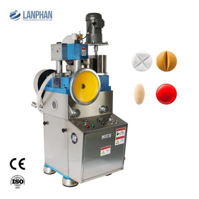 China Rotary Table Press Pill Making Machine Calcium Tablet Maker Compressing Machine for sale