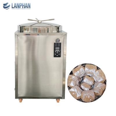 China 100l 150l 230 Liter Sterilizer Digital Automatic Exhaust electric Mushroom Autoclave for sale