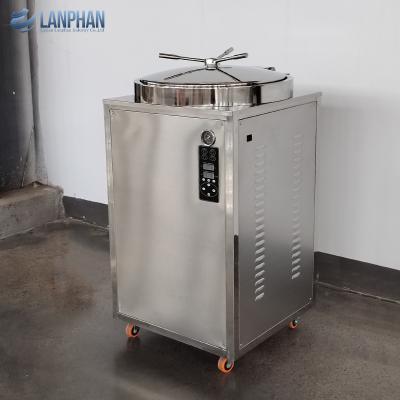 중국 Laboratory Automatic Vertical Pressure Steam Sterilizer Autoclave with 3 baskets 판매용