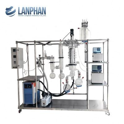 China Wiped Film Distillation Equipment Thc Short Molecular 450 RPM Electric for sale