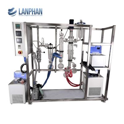 China Wiped Film Distillation Equipment Short Path 380V 250W for sale