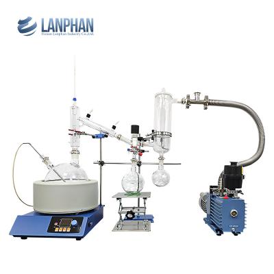 China Vacuum Extraction 5L Short Path Distillation Equipment for sale