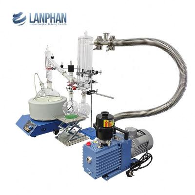 China L480mm Glass Vacuum 5l Short Path Distillation Kit for sale