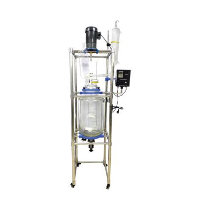 China 50L Glass Chemical Reactor for sale
