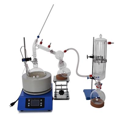 China 2L Cbd Extracted Short Path Distillation Equipment 2000rpm for sale